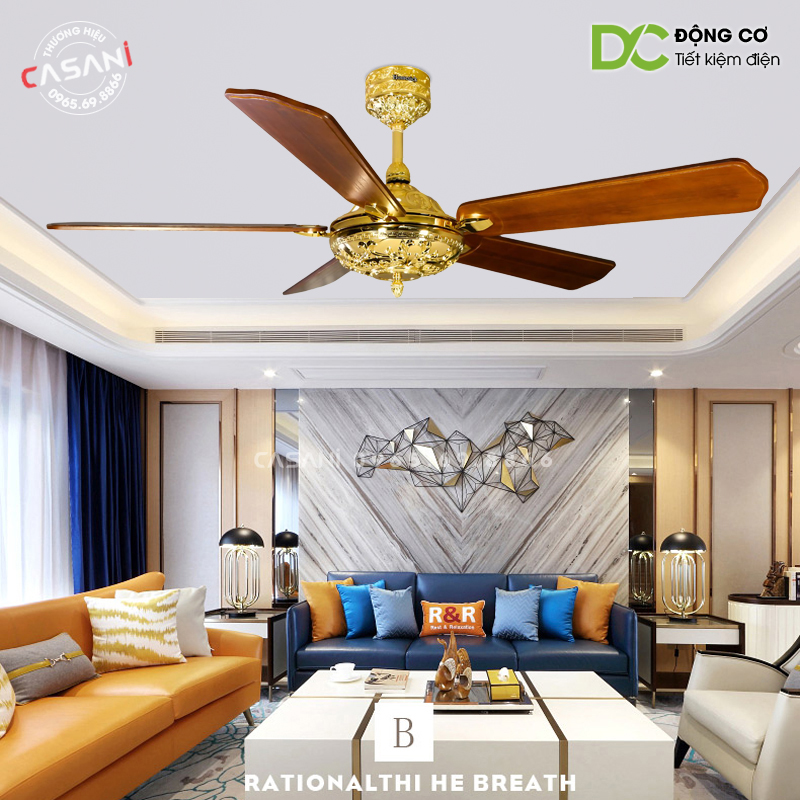  Quạt trần cao cấp CQ-8731