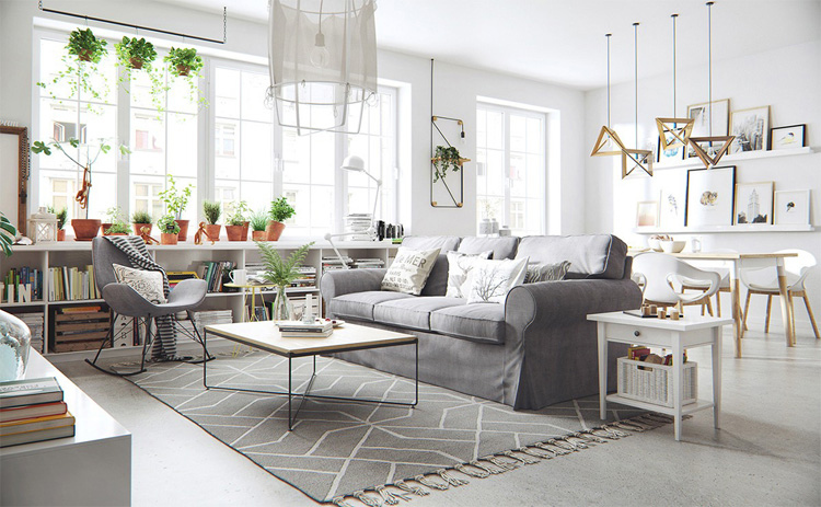 Phong cách Scandinavian trong thiết kế nội thất